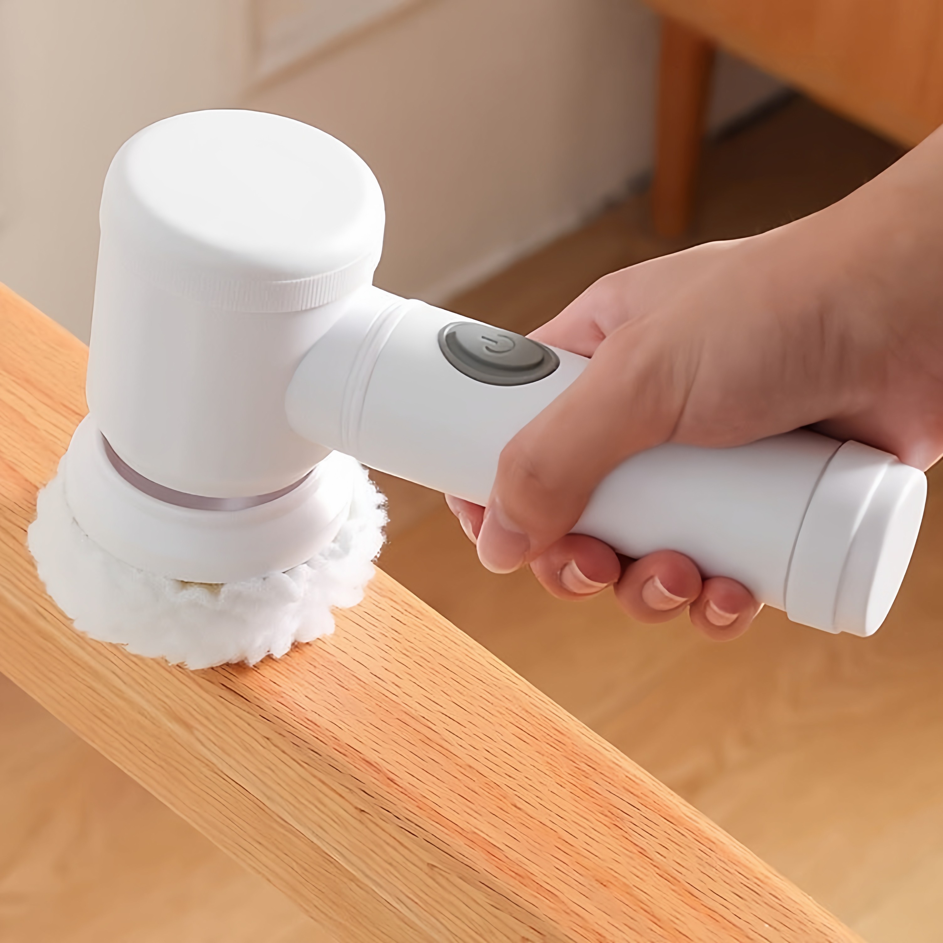 Rongboda Electric Cleaning Brush Is a Fully Automatic, Multi-Functional, Handheld, Wireless Shoe Brush, Kitchen Toilet Brush, and Floor Cleaning Tool