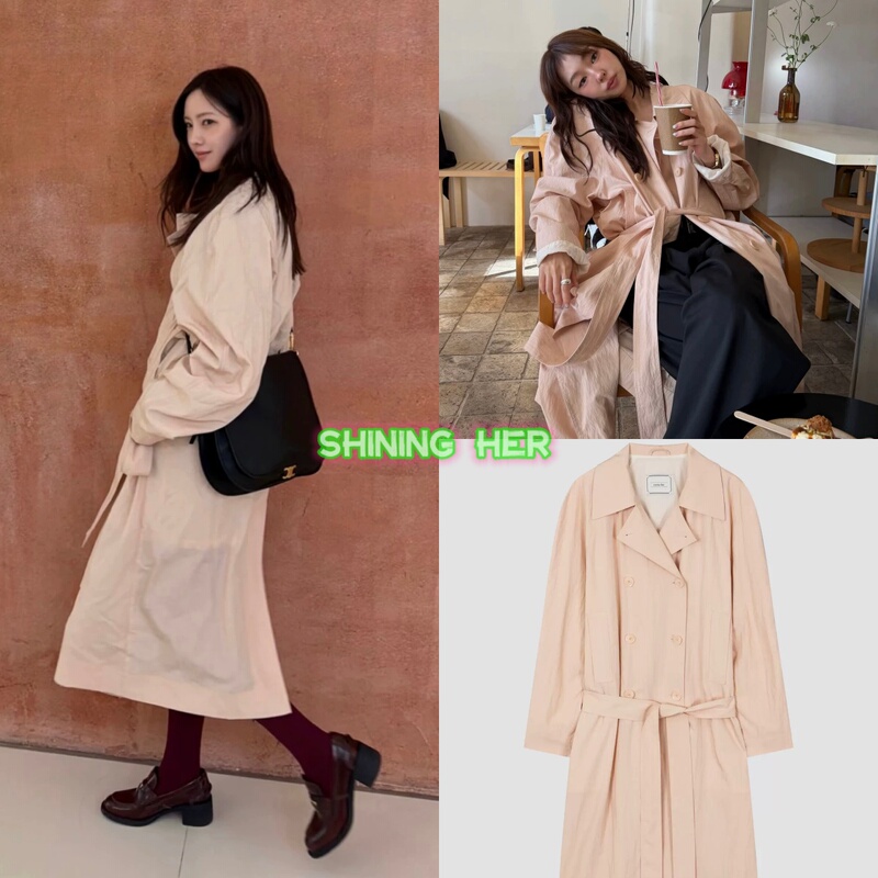 Small Amount in Stock *Overdue Flair 26 New Model, Same Style as Hyomin, Puff Sleeve Jacket, Coat, Trench Coat for Women Small Amount in Stock *Overdue Flair 26 New Model, Same Style as Hyomin, Puff Sleeve Jacket, Coat, Trench Coat for Women