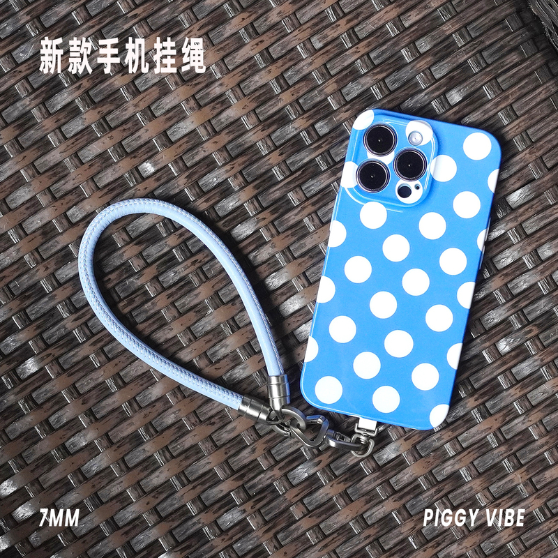 Mobile Phone Wrist Strap, New Leather Phone Strap, Anti-Loss Short Style, High-End Feel, Women's Wrist Strap