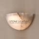 Modern Minimalist Natural Marble Wall Lamp Living Room Bedroom Bedside Background Wall Corridor Balcony Retro Bird's Nest Atmosphere Lamp