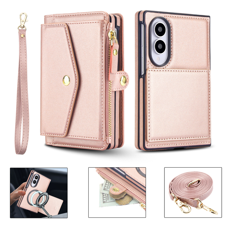 Multifunctional Coin Card Holder Suitable for Samsung Z Fold 8 Phone Case Z Fold 7 Two-In-One Detachable Galaxy Z Fold 8 Ultra Luxury Leather W26 Crossbody Strap Z Fold 6 Leather Case Multifunctional Coin Card Holder Suitable for Samsung Z Fold 8 Phone Case Z Fold 7 Two-In-One Detachable Galaxy Z Fold 8 Ultra Luxury Leather W26 Crossbody Strap Z Fold 6 Leather Case