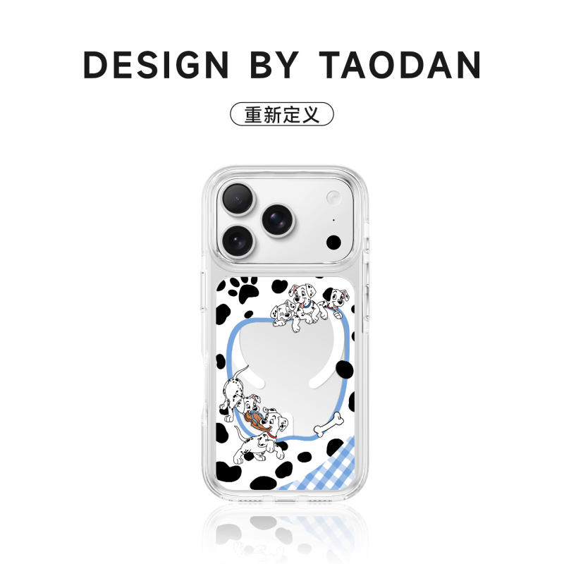 Taodan Carefully Selected X Dalmatian Dog Case Suitable for Apple 17 Phone Case, iPhone 16 Pro New Model, Magnetic Full-Cover Anti-Drop 15 Pro Max Mirror Case, 14 Transparent Air Premium 13 Simple and Cute Taodan Carefully Selected X Dalmatian Dog Case Suitable for Apple 17 Phone Case, iPhone 16 Pro New Model, Magnetic Full-Cover Anti-Drop 15 Pro Max Mirror Case, 14 Transparent Air Premium 13 Simple and Cute