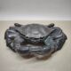 Antique literary play pure copper f crab ashtray ornaments desktop creative retro fortune ashtray pen wash ancient things