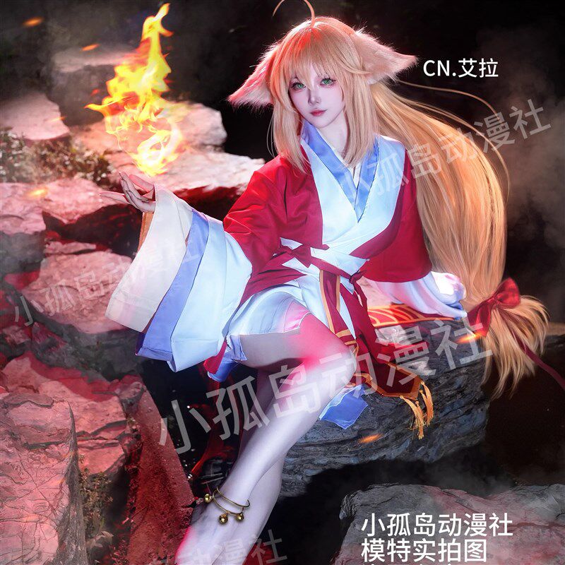 现货动漫狐妖小红娘cos服涂山苏苏涂B山红红cosplay全套送还原耳