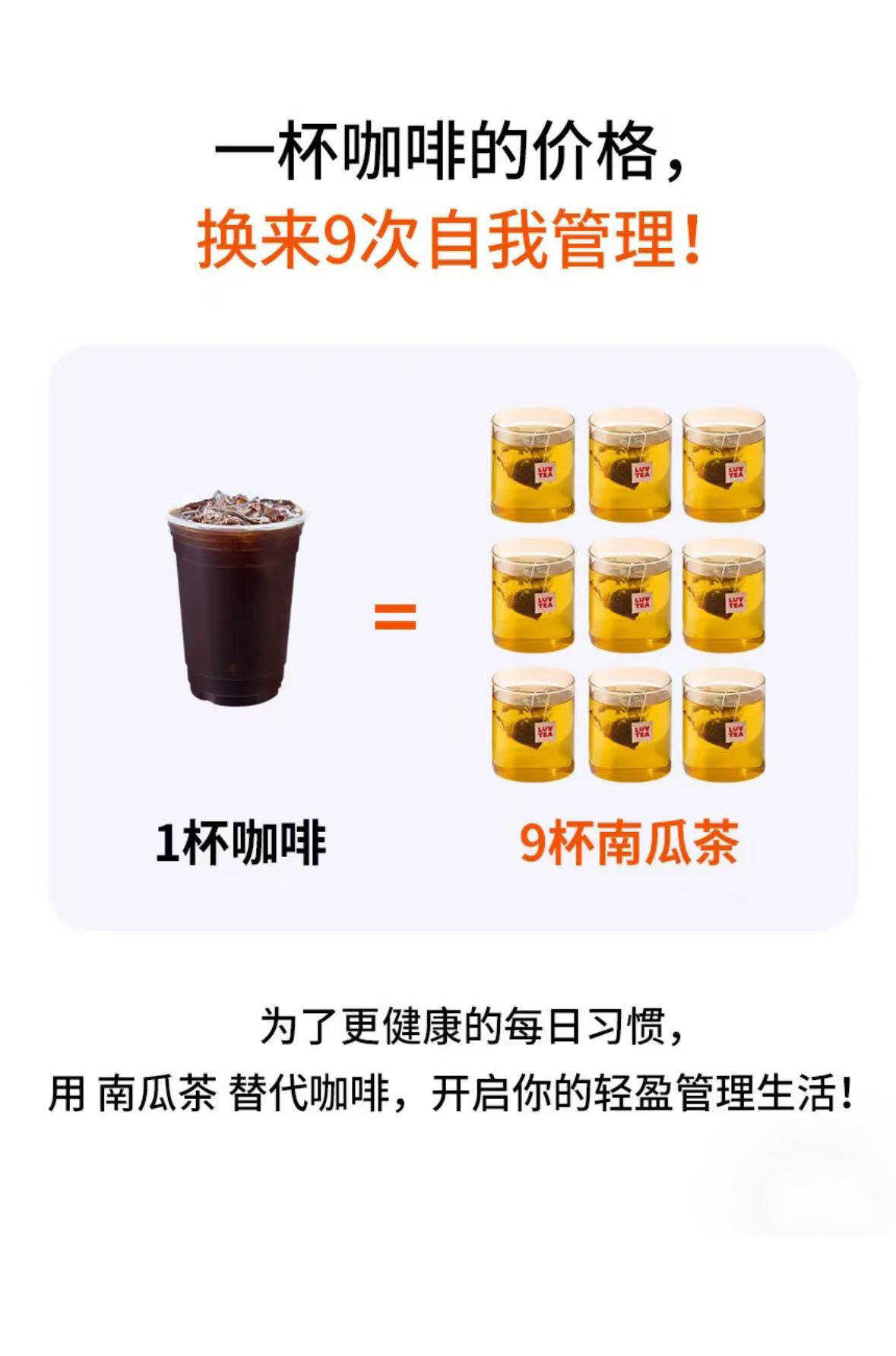 Pumpkin Pineapple Tea Wu Zhi Mao Tao Cold Brew Herbal Tea 30g x 10 Bags Sugar Free quality and texture