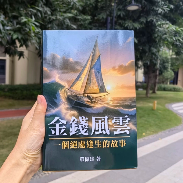 [Hardcover] Money Storm: a Story of Rising from the Ashes / by Dan Wei Jian, Xinxing Press