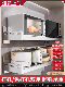 New Stainless Steel Kitchen Microwave Oven Rack, Wall-Mounted, Multi-Functional, No-Drill Wall Hanging Shelf for Air Conditioner and Spices