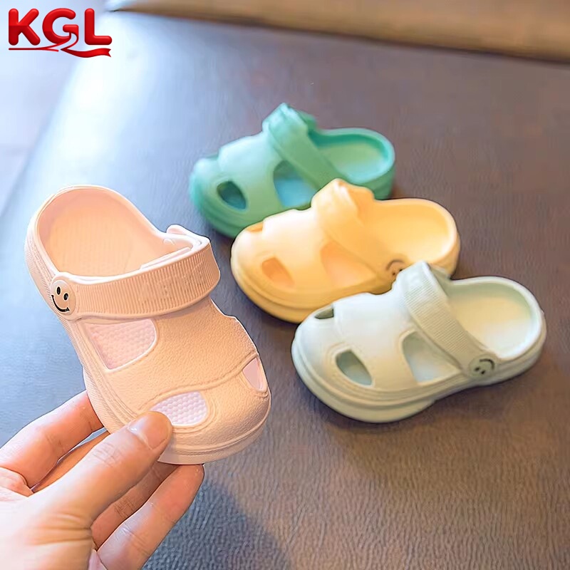 Japanese Genuine Eva Children's Slippers, Summer Clogs, Infant Sandals, Non-Slip Soft-Soled Beach Shoes, Sandals
