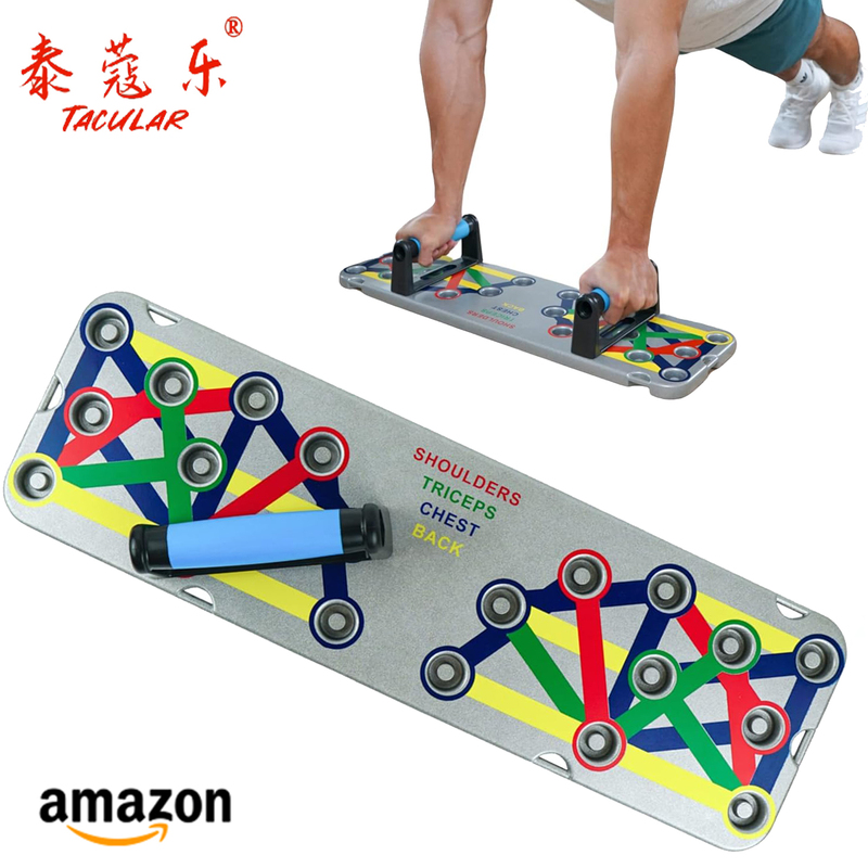 American Amazon Foreign Trade Export Integrated Aluminum Alloy Push-Up Board High-Load-Bearing Palm-Press Fitness Equipment