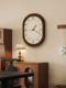German Mid-Century Style Restaurant Wall Clock New Creative High-End Living Room Home Decoration Wall Clock Art Clock
