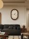 German Mid-Century Style Restaurant Wall Clock New Creative High-End Living Room Home Decoration Wall Clock Art Clock