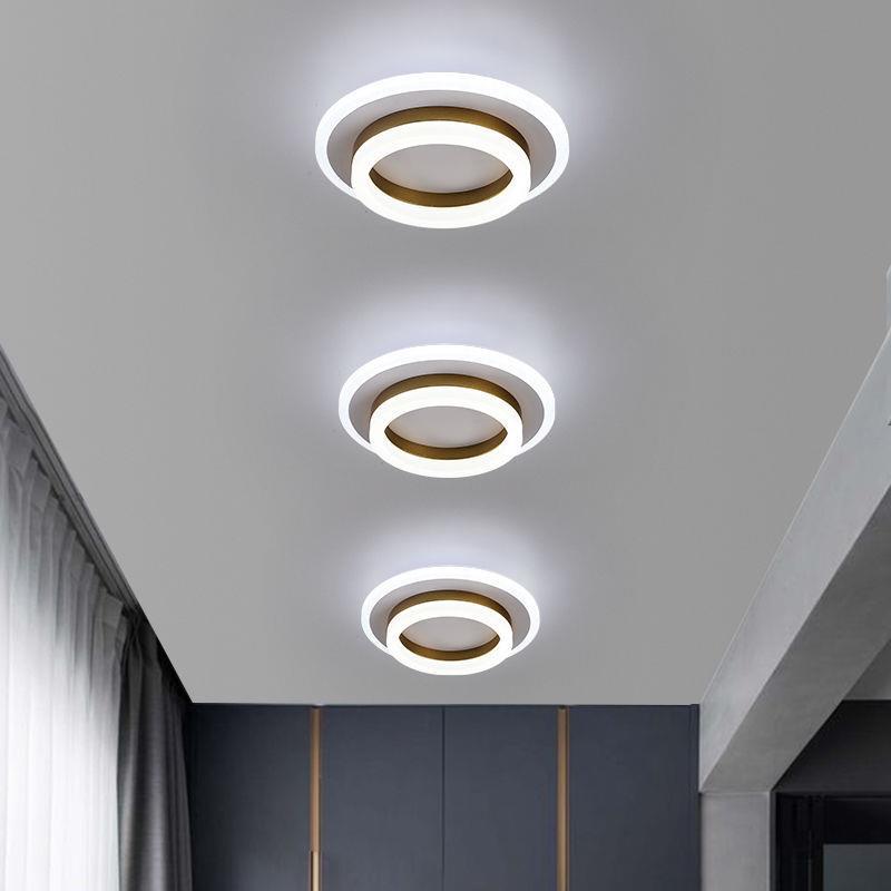 Modern simple light luxury aisle light corridor light led spotlight downlight entrance hall light balcony internet celebrity entrance light