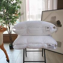 Two-in-one Pillow Single care Cervical Spine Hotel Soft Comfort Soy Fiber Pillow Core Single Double Home Detachable