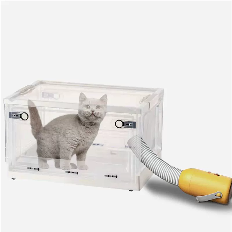 Pet drying box cat blowing hair and blowing home dog blowing machine, cat bathing dryer, quiet fully automatic
