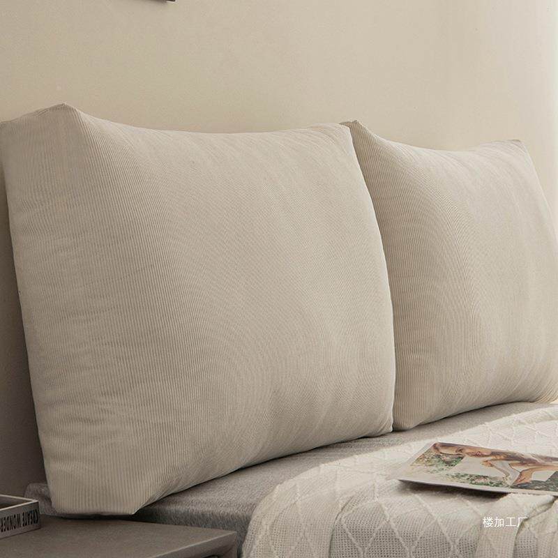 2 waist 06 new bed backrest 2 cushion bed combination soft bag large backrest tatami head bay window corduroy protector AL9491