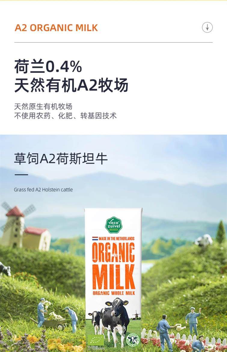 安享好物 安享A级纯奶-乐荷有机牛奶  
