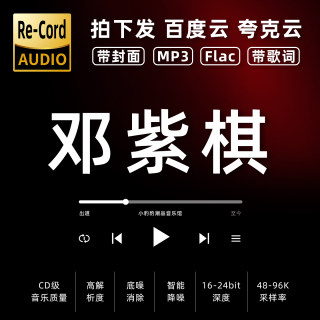 邓紫棋黑胶mp3全集无损音乐车载华语经典华语流行flac音乐分享