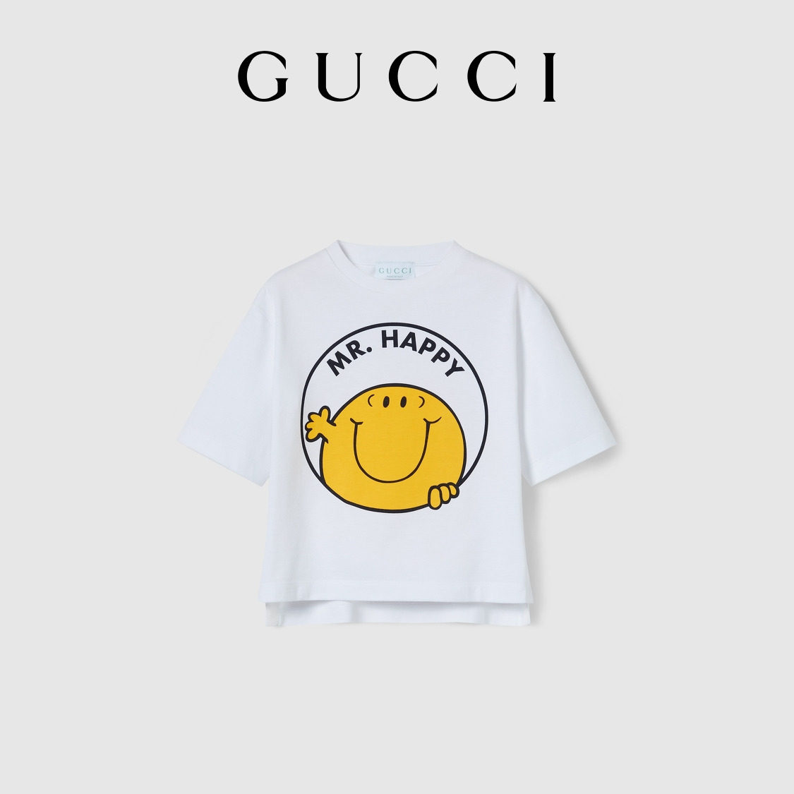 [สไตล์ใหม่] เสื้อยืดผ้าฝ้ายพิมพ์ลายของ Gucci สำหรับเด็ก