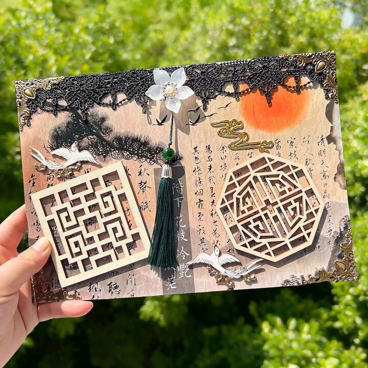古风痛板DIY手工制作,体验慢节奏的趣味生活_谷美_淘宝游戏网