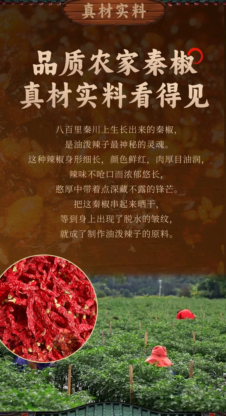 安享好物 安享B级油辣椒-岐品福油泼辣子 国标 