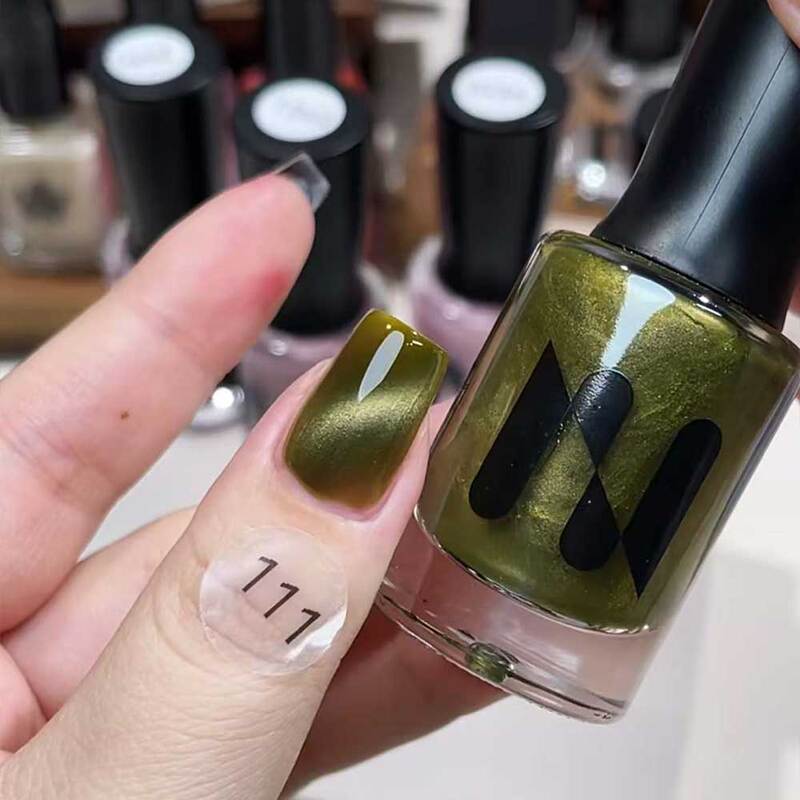 Masura Magnetic Collection Magnetic Cat Eye Nail Polish Quick-Drying No-Bake Waterproof 5-Free Antarctic Internet Celebrity Hot Item