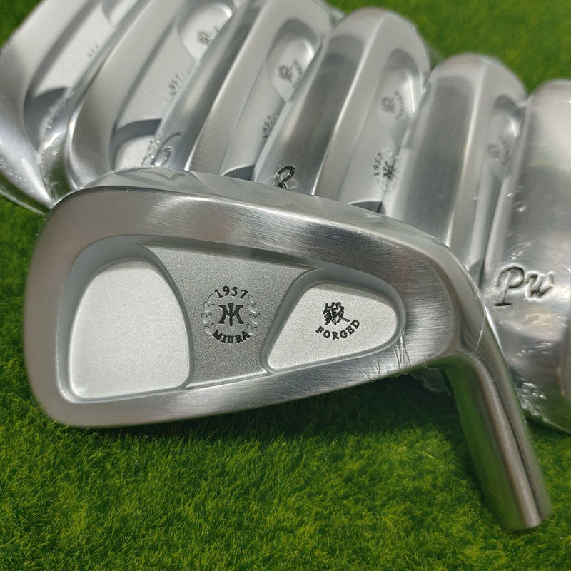МИУРА 1957 г. гольф кий серебро гольф хардкор Набор из 7 штук ковки из мягкого железа 4-П. 