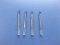 Double-pin leather cable heat shrinkable tube leather wire heat shrinkable tube butterfly-shaped leather fiber hot melt tube tail fiber heat shrinkable sleeve