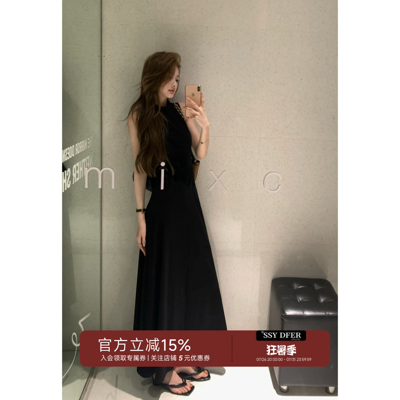 Ssydfer【Supermodel Black Swan】New High-Fashion Dress with a Versatile and Gentle Style, Niche A-Line Skirt Ssydfer【Supermodel Black Swan】New High-Fashion Dress with a Versatile and Gentle Style, Niche A-Line Skirt