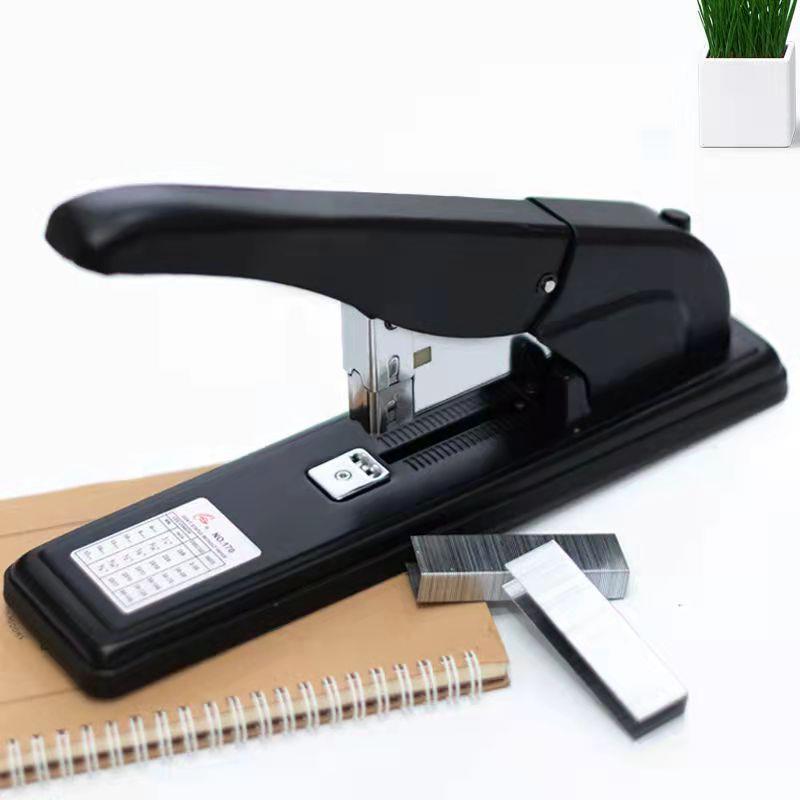 Sanchang upgraded version heavy-duty stapler large thickening can staple 200 pages/100 pages thick layer stapler to staple thick books