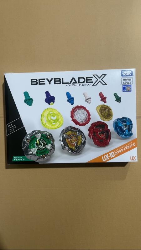 Hong Kong Version Takara Tomy Beybladex Beyblade X Ux-10 Battle Gyro Toy in Stock