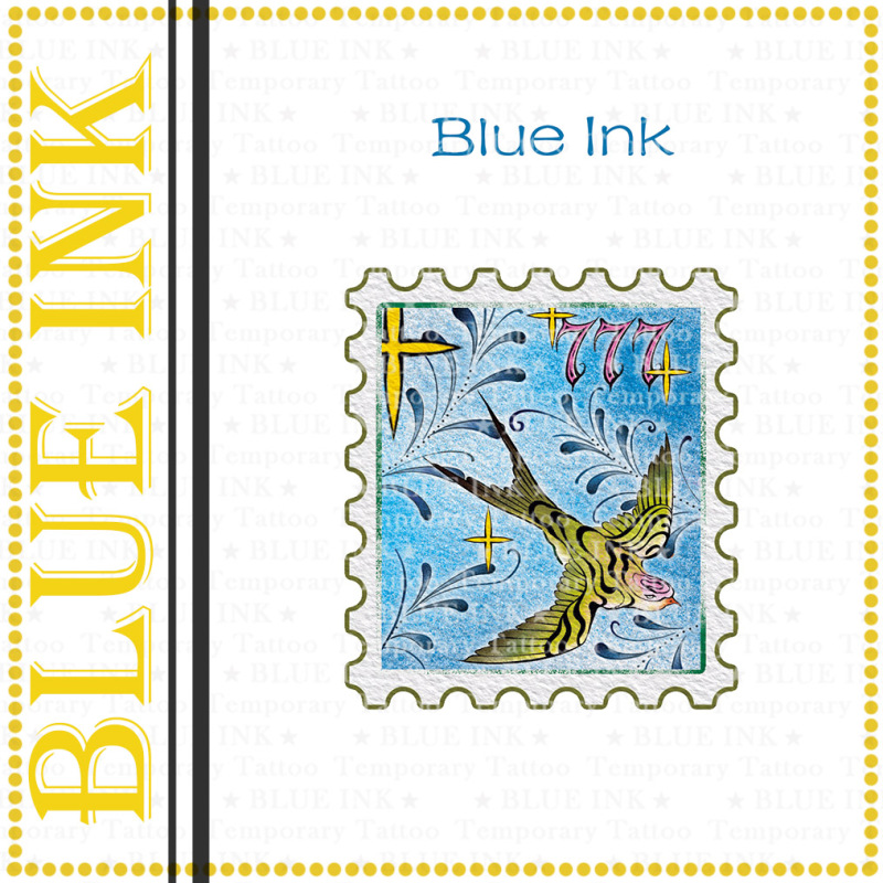 Blueink Instant Stickers】Sanqixun·The News of Swallows Original Colorful Non-Reflective Tattoo Stickers