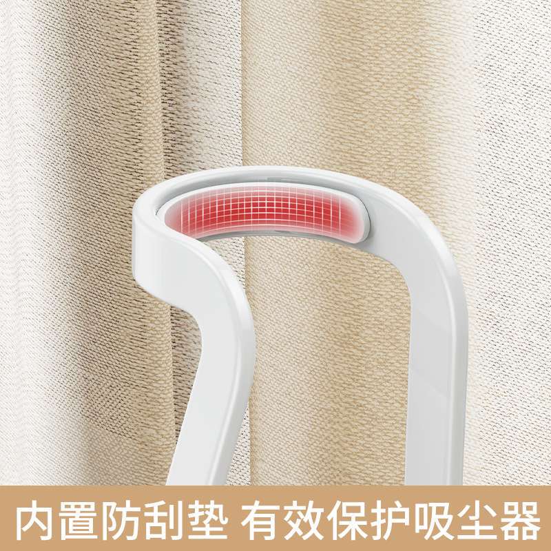 Vacuum Cleaner Storage Rack for Living Room, No-Drill Handheld Vacuum Cleaner Stand, Household Floor-Standing Steam Mop Storage Rack