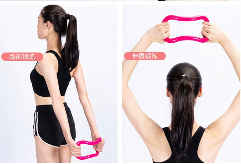 Fanshu Yoga Ring Shoulder Opener Open Back Beauty Back Pilates Yoga Thiết bị tập thể dục vai mỏng Magic Ring Aid - Yoga