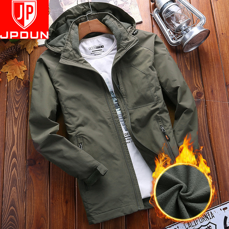 2019 new men plus suede jacket for men's spring and autumn signs waterproof men's clothing outdoor assault jacket knitwear