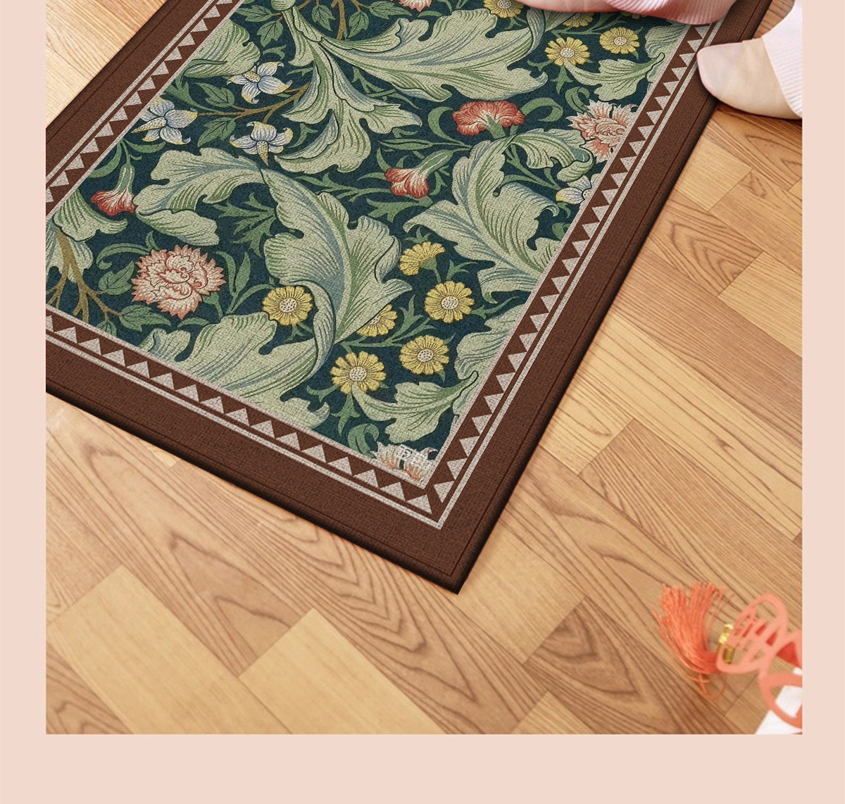 Коврик прихожей Yimei Ge 60x90см Blossom