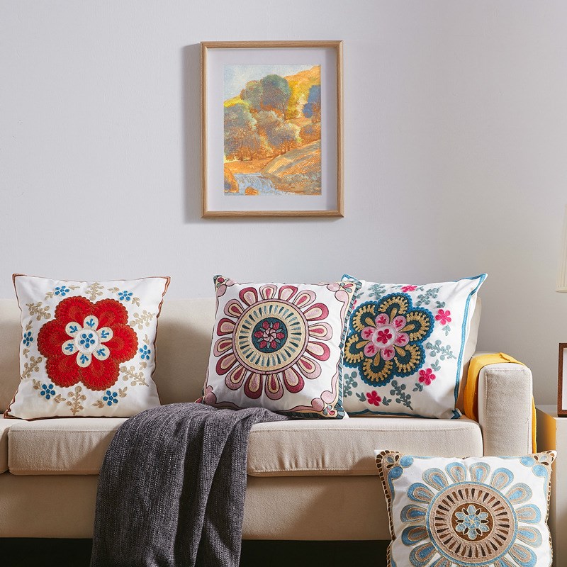 柔软陪伴的秘密——纯棉可拆洗床头靠垫重塑寝室生活