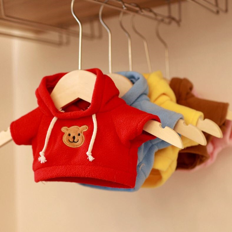 Cotton Doll Clothes 20cm Doll Replacement Sweater Teddy Bear Plush Toy Doll Outfit
