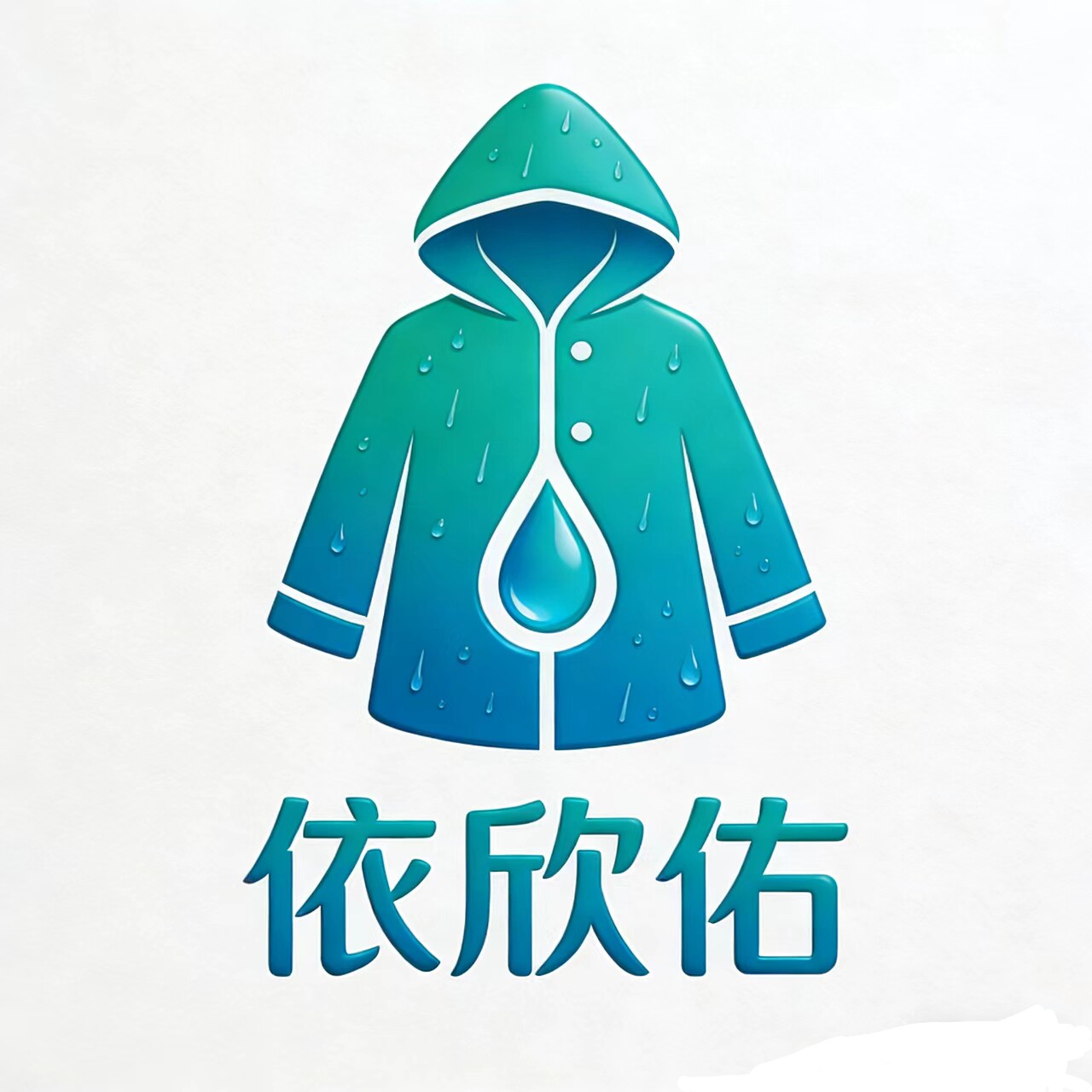 依欣佑反光雨衣