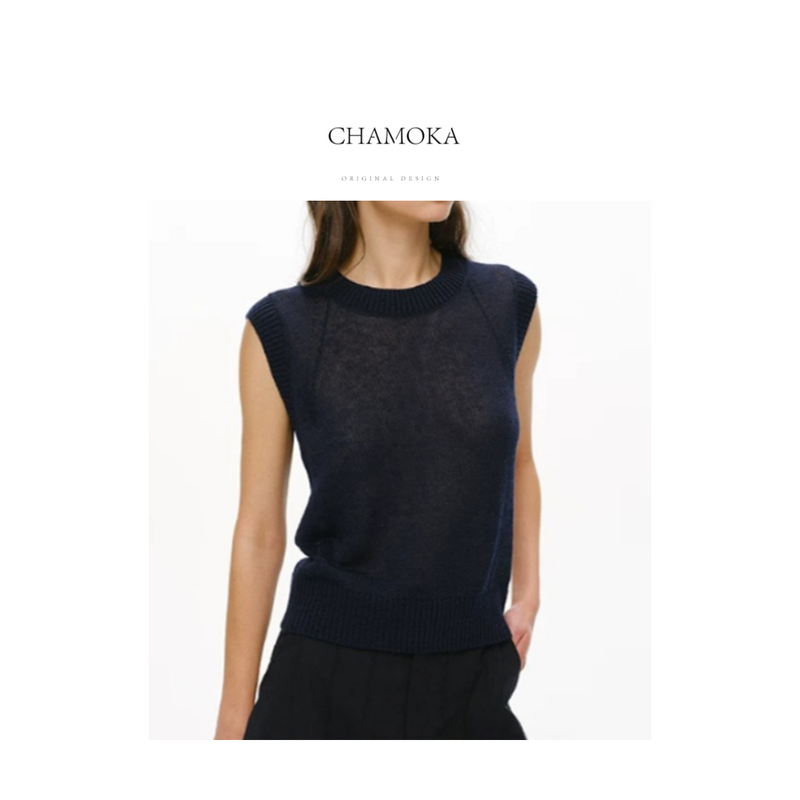 Xiaomoka Minimalist Breathable Comfortable Fashionable Versatile Slimming Light Luxury Elegant Paper-Like Top L1443