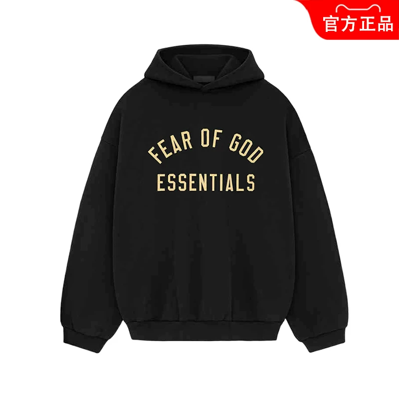 Официальный фирменный худи ESSENTIALS FOG FALL24 серии, свободный повседневный стиль, трендовая толстовка для мужчин и женщин