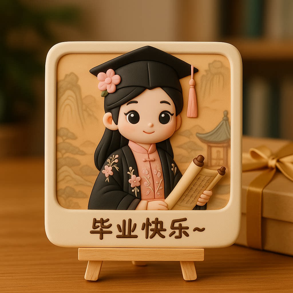 全彩3D打印照相馆企业店的LOGO