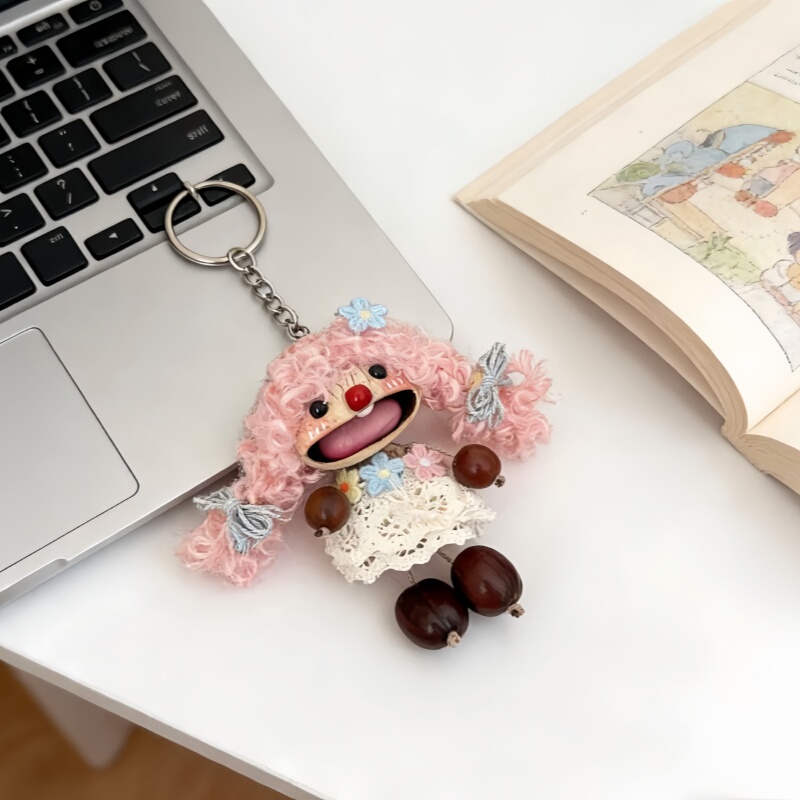 Bean Pod Doll DIY Material Kit Handmade Heartfelt Gift Small Vine Pendant Keychain Mother's Day Gift