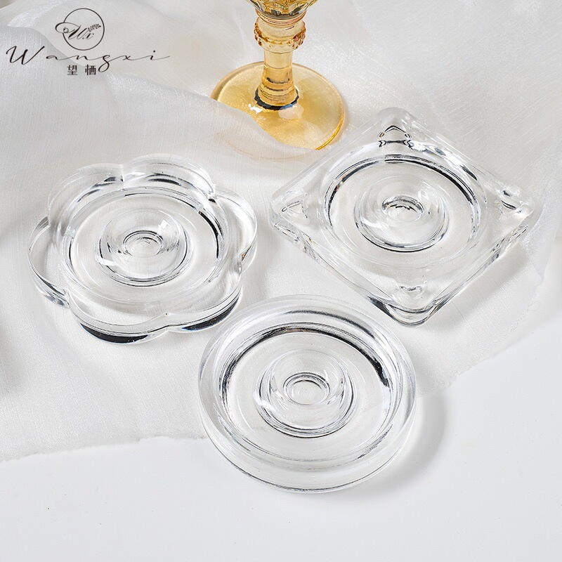 Transparent Bead Tray Jewelry Design Tray Tool Tray DIY Jewelry Crystal Bracelet Display Tray Measuring Scale Plate