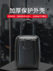 Button-Type Password Key Box for Home Decoration and Outdoor Use, Temporary Key Storage, All-Metal Waterproof Password Lock Box