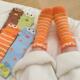 Bikini Bobblefish Thickened Warm Australian Wool Mid-Calf Socks for Women, Autumn and Winter 3D Cartoon Home Sleep Socks