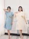 New Fashionable Wearable Lace-Up Bathrobe, Absorbent Quick-Dry Bath Towel, Non-Shedding, Soft and Comfortable Adult Robe