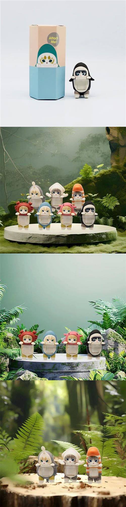 Игрушка new sonny angel  mofusand blind box hippers mini figure sha No brand