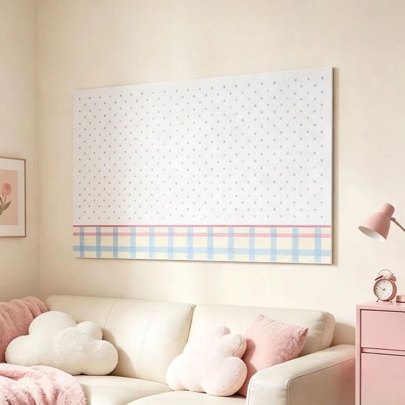Felt Board Photo Display Wall Stickers for Fan Merchandise, Small Card Display Board, DIY Wall Art with Pegboard
