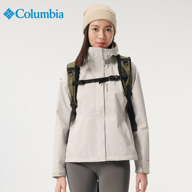Columbia 26 Autumn and Winter New Women's Outdoor Waterproof, Windproof and Breathable Single-Layer Jacket Wr0533