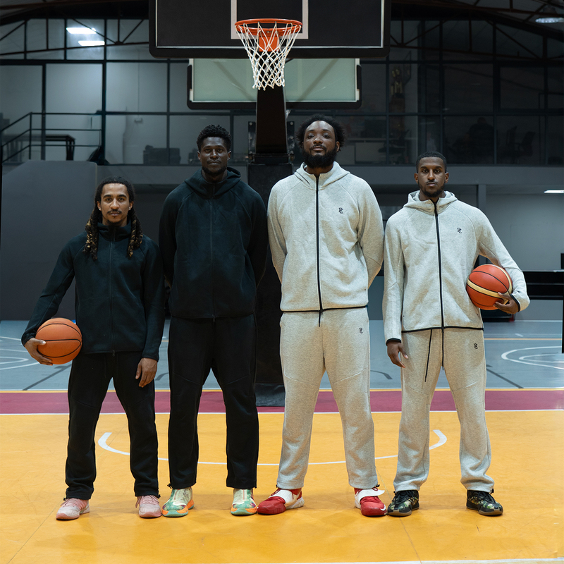 Pehoops Windrunner Sports Suit 2.0 Basketball Training Zipper Jacket Drawstring Wide-Leg Pants Casual